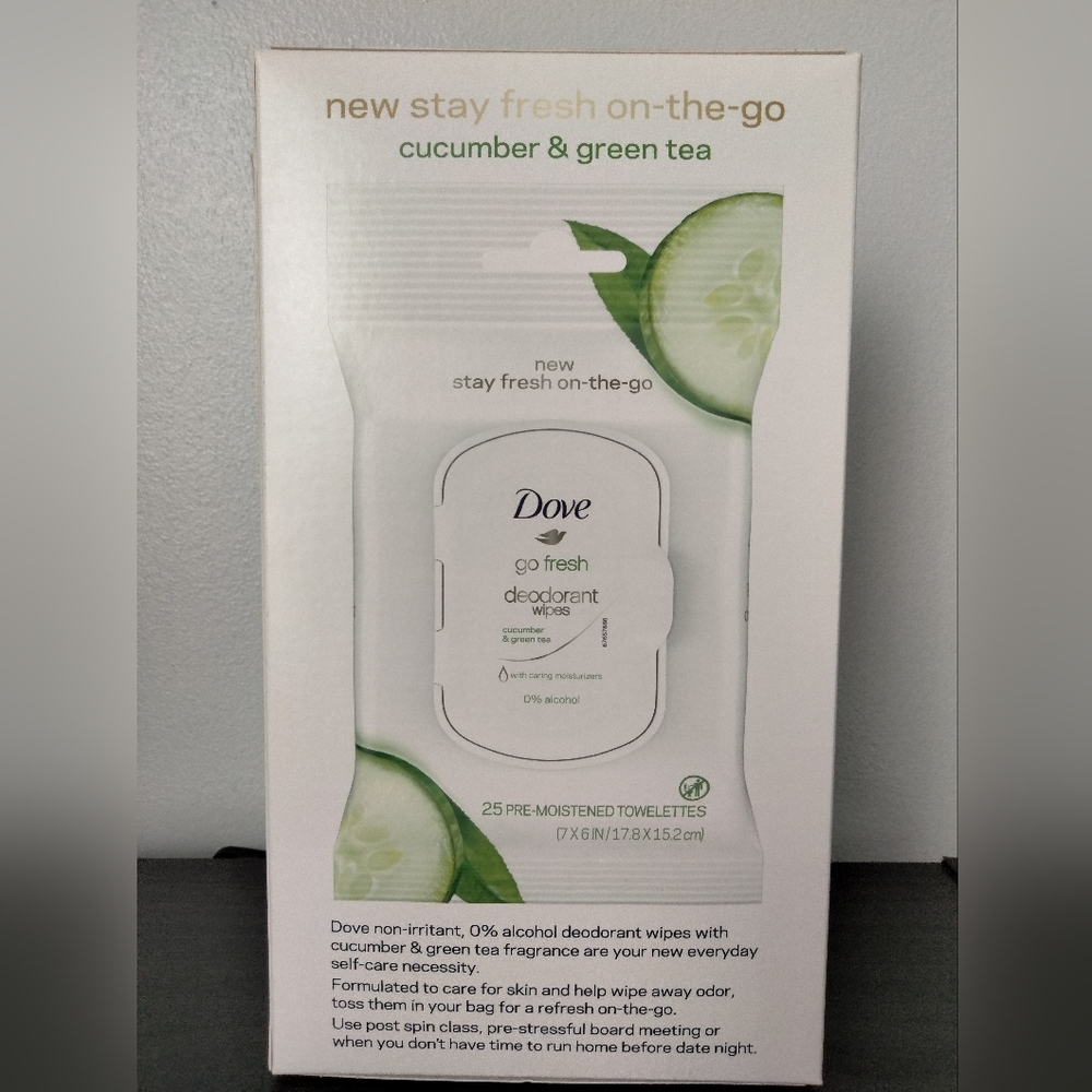 Dove Deodorant wipes -Rare- - Picture 2 of 8